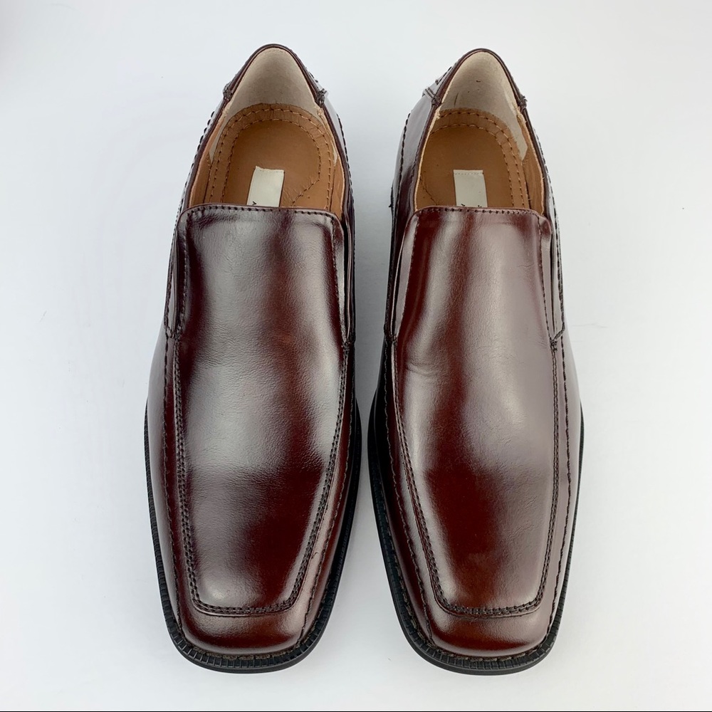 Joseph Abboud Men’s Leather Slip on Shoes